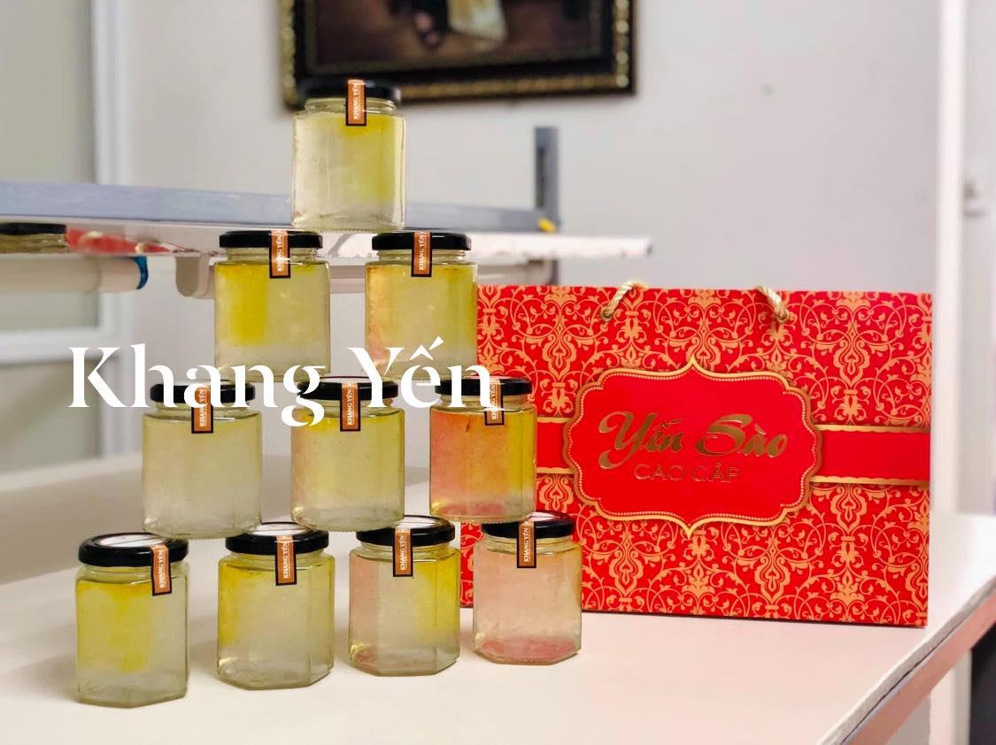 Nước yến chưng sẵn safron