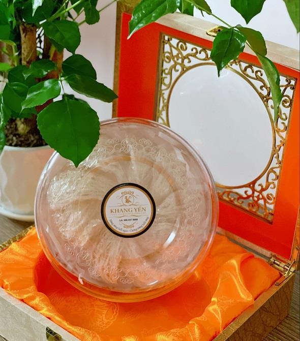 Tổ yến rút lông - Hộp quà bằng gỗ